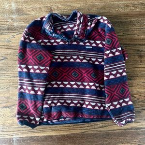 RARE Patagonia Men’s Synchilla Snap Native Pattern 96 Vintage